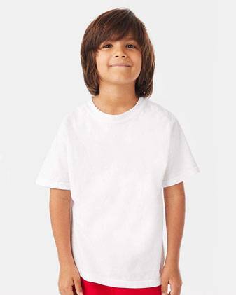 ComfortWash by Hanes Garment Dyed Youth Short Sleeve T-Shirt GDH175