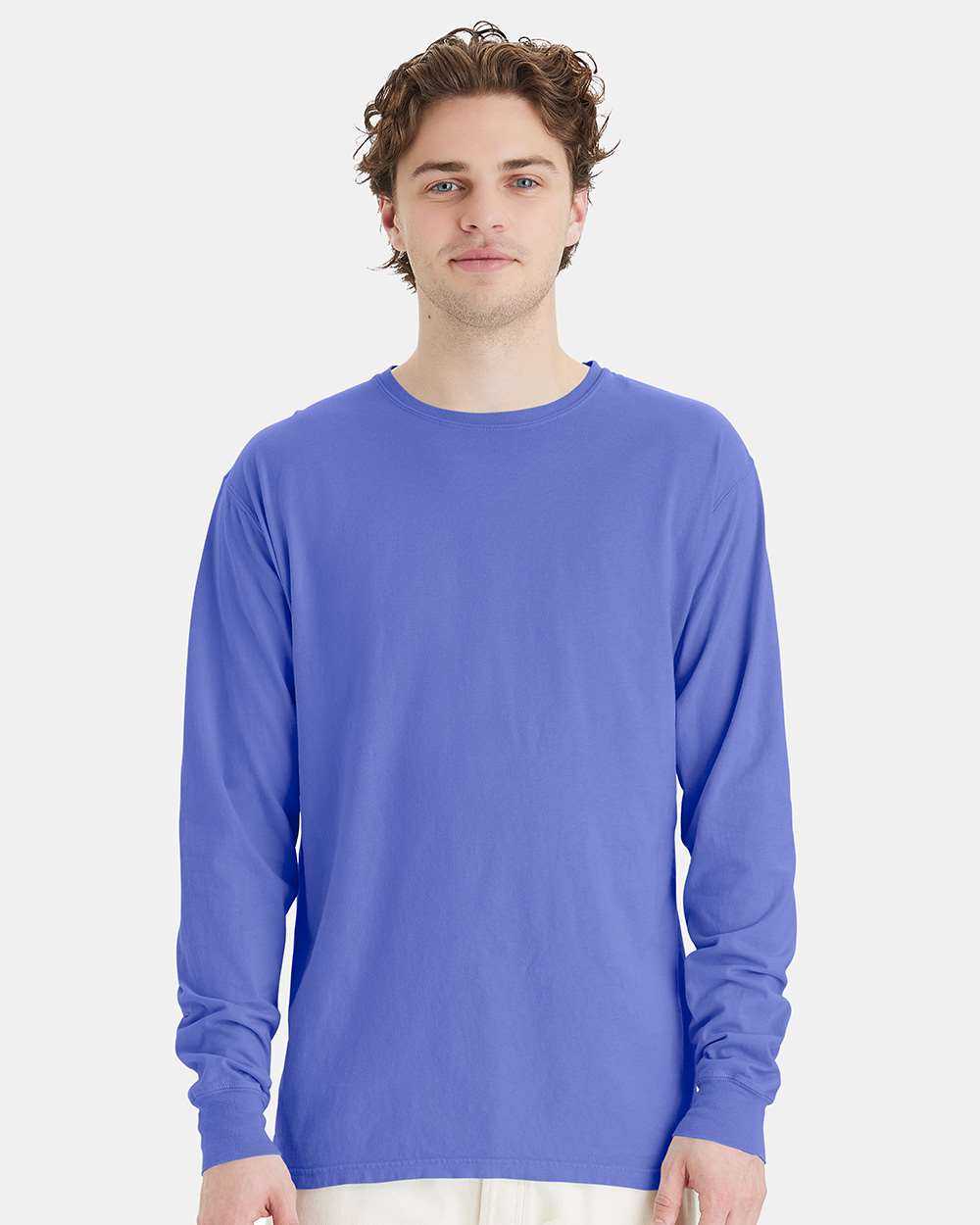 ComfortWash by Hanes Garment Dyed Long Sleeve T-Shirt GDH200