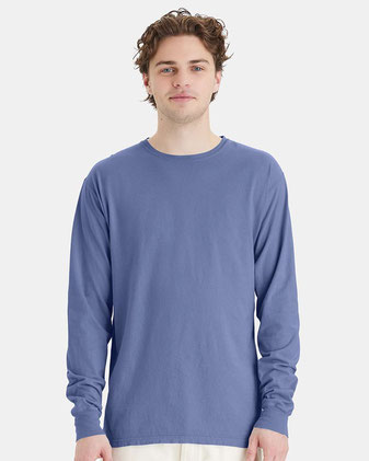 Garment Dyed Long Sleeve T-Shirt