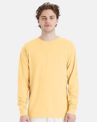 ComfortWash by Hanes Garment Dyed Long Sleeve T-Shirt GDH200