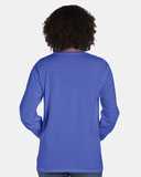 Garment-Dyed Long Sleeve T-Shirt With a Pocket