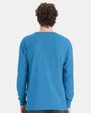Garment-Dyed Long Sleeve T-Shirt With a Pocket