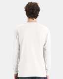 Garment-Dyed Long Sleeve T-Shirt With a Pocket