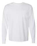 Garment-Dyed Long Sleeve T-Shirt With a Pocket