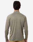 Men's Airweight Heather Quarter-Zip Pullover