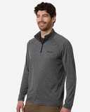 Men's Airweight Heather Quarter-Zip Pullover