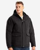 Highland Quilt-Lined Micro-Duck Hooded Jacket