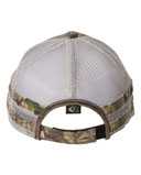Frayed Camo Stripes Mesh-Back Cap