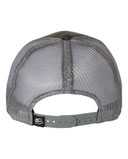 Distressed Camo Mesh-Back Cap