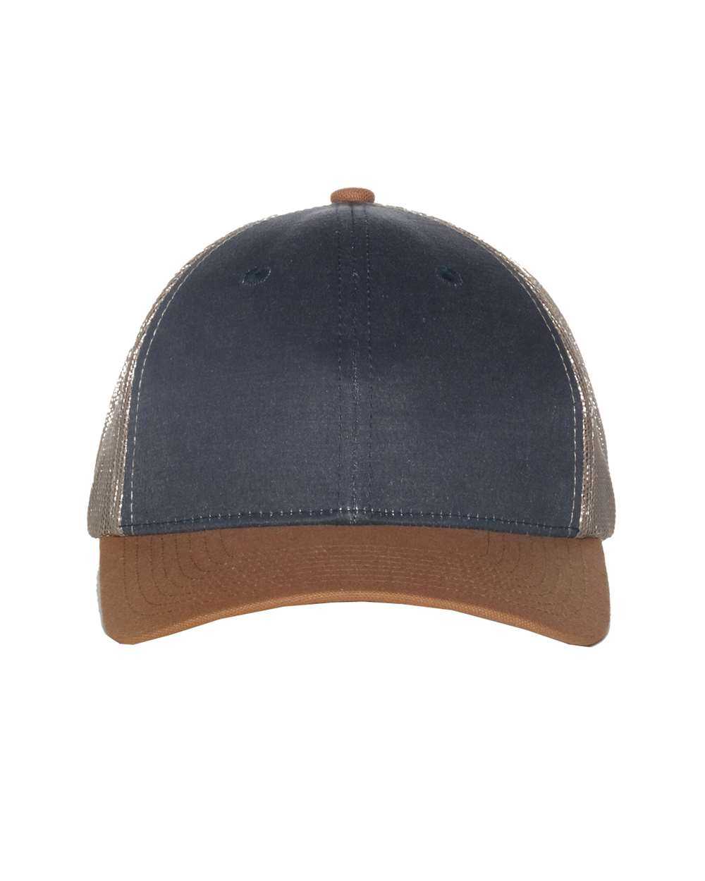 Outdoor Cap Tri-Color Trucker Cap HPD615M