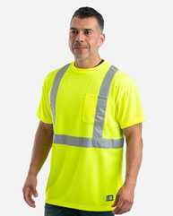 Hi-Vis Class 2 Performance Pocket T-Shirt