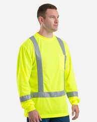 Hi-Vis Class 3 Performance Pocket T-Shirt
