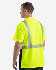 Hi-Vis Class 2 Color Blocked Pocket T-Shirt