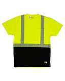 Hi-Vis Class 2 Color Blocked Pocket T-Shirt