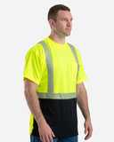 Hi-Vis Class 2 Color Blocked Pocket T-Shirt