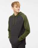 Raglan Hooded Sweatshirt