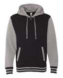 Heavyweight Varsity Full-Zip Hooded Sweatshirt