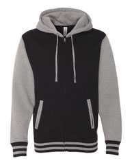 Heavyweight Varsity Full-Zip Hooded Sweatshirt