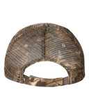 Licensed Camo Washed Mesh Cap
