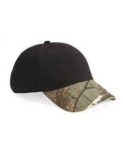 Kati Solid Crown with Camo Visor Cap LC25 Kati Solid Crown with Camo Visor Cap LC25
