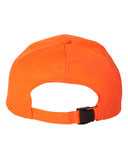 Solid Crown with Camo Visor Cap