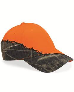 Kati Licensed Camo with Barbed Wire Embroidery Cap LC4BW Kati Licensed Camo with Barbed Wire Embroidery Cap LC4BW