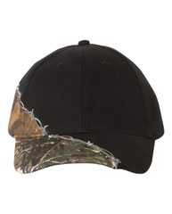 Licensed Camo with Barbed Wire Embroidery Cap