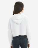 Women's Cropped Fleece Hooded Sweatshirt