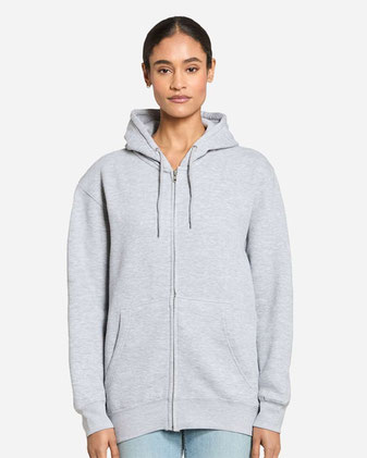 Premium Full-Zip Hooded Sweatshirt