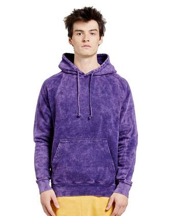 Vintage Raglan Hooded Sweatshirt