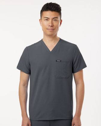 Holmes Everyday 1-Pocket Scrub V-Neck Top