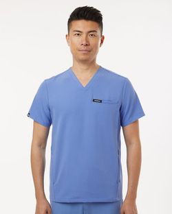 Platt 3-Pocket Scrub V-Neck Top Platt 3-Pocket Scrub V-Neck Top
