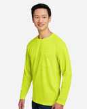 Harriton Charge Snag and Soil Protect Long Sleeve T-Shirt M118L