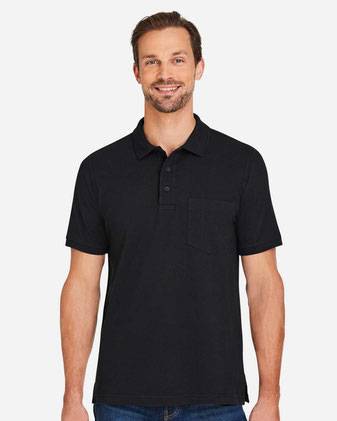 Valiant Cotton Snag Protect Pocket Polo