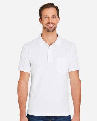 Valiant Cotton Snag Protect Pocket Polo