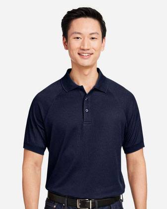 Harriton Charge Snag and Soil Protect Polo M208