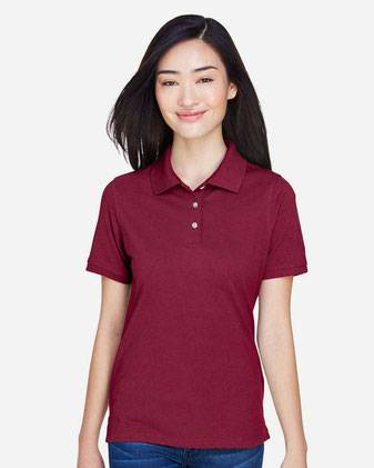 Harriton Women's Easy Blend Polo M265W