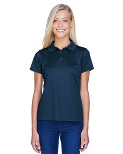 Harriton Women's Polyester Jersey Polo M315W Harriton Women's Polyester Jersey Polo M315W