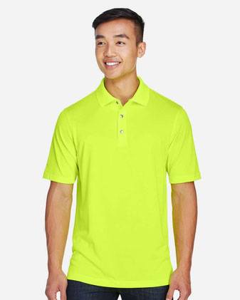 Harriton Advantage Snag Protection Plus IL Snap Placket Polo M345