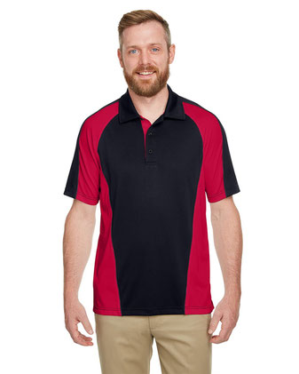 Harriton Advantage Snag Protection Plus IL Colorblock Polo M385