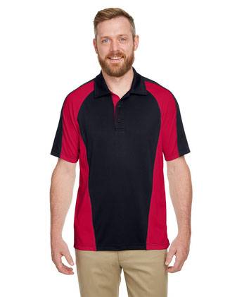 Harriton Advantage Snag Protection Plus IL Colorblock Polo M385