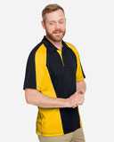Harriton Advantage Snag Protection Plus IL Colorblock Polo M385