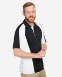 Harriton Advantage Snag Protection Plus IL Colorblock Polo M385
