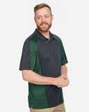 Harriton Advantage Snag Protection Plus IL Colorblock Polo M385