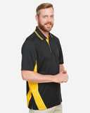 Harriton Flash Snag Protection Plus IL Colorblock Polo M386