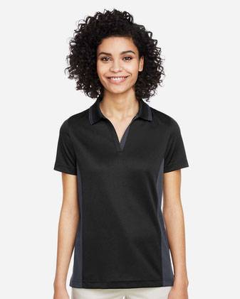 Harriton Women's Flash Snag Protection Plus IL Colorblock Polo M386W