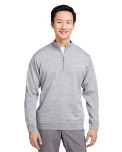 Harriton Unisex Pilbloc™ Quarter-Zip Pullover Sweater M421 Harriton Unisex Pilbloc™ Quarter-Zip Pullover Sweater M421