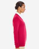 Harriton Women's Pilbloc V-Neck Button Cardigan Sweater M425W