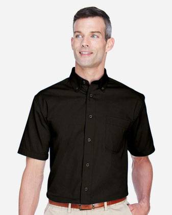 Harriton Easy Blend™ Twill Dress Shirt with&nbsp;Stain-Release M500S
