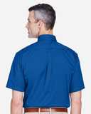 Harriton Easy Blend™ Twill Dress Shirt with&nbsp;Stain-Release M500S